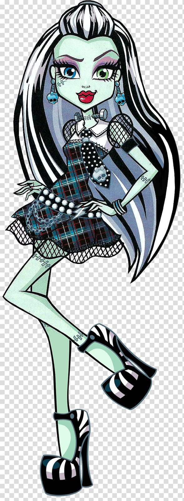 Frankie Stein Monster High Frankenstein\'s monster, venus transparent background PNG clipart