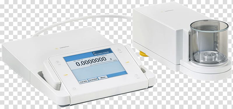 Microbalance Sartorius AG Laboratory Measuring Scales Ohaus, biomedical display panels transparent background PNG clipart