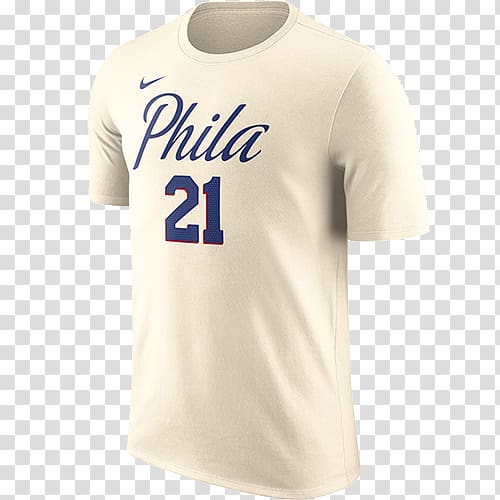T-shirt Philadelphia 76ers Jersey Swingman, T-shirt transparent ...