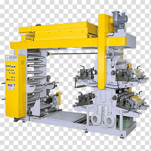 Machine Flexography Printing press Hot stamping, Flexographic Ink transparent background PNG clipart
