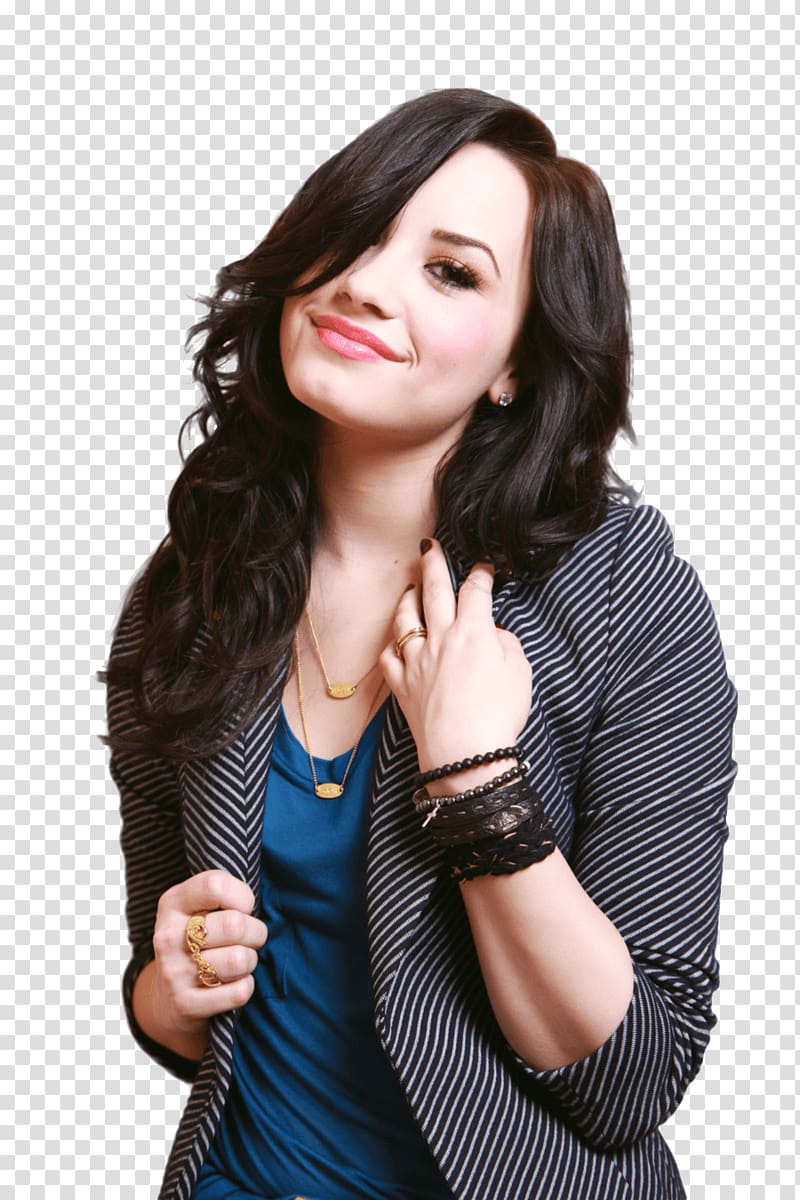 Demi Lovato, Smiling Demi Lovato transparent background PNG clipart