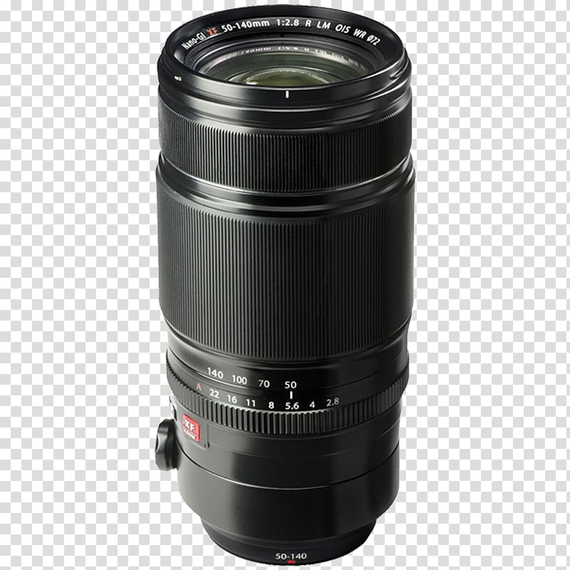 Fujinon XF Tele 50-140mm f/2.8 Fujifilm Camera lens Tele lens, camera lens transparent background PNG clipart