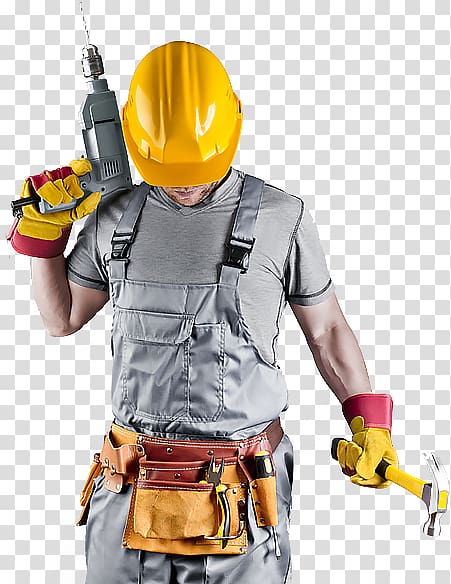 Handyman Construction Electrician, transparent background PNG clipart