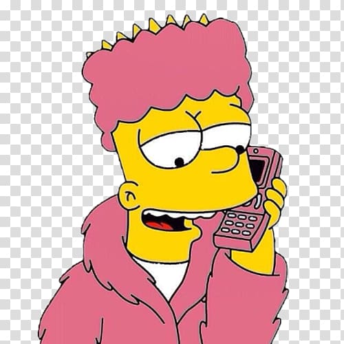 Bart Simpson Homer Simpson Principal Skinner iPhone, Bart Simpson transparent background PNG clipart