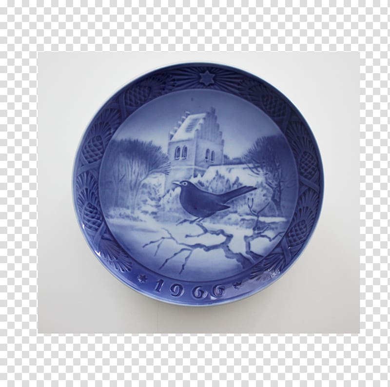 Ceramic Blue and white pottery Oval M Cobalt blue Porcelain, Danish Christmas Plates transparent background PNG clipart