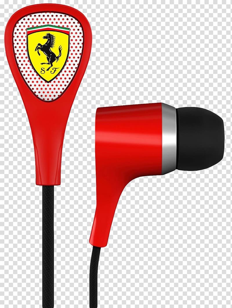 2009 Ferrari F430 Scuderia Headphones Microphone Remote control, Earphone transparent background PNG clipart