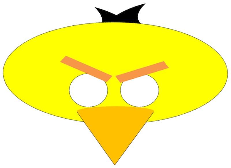Angry Birds Star Wars II Clark Kent Mask Party , Superman Shield Template transparent background PNG clipart