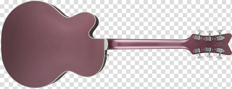 Archtop guitar Gretsch G6136T Electromatic Bigsby vibrato tailpiece, Guitar Strings transparent background PNG clipart
