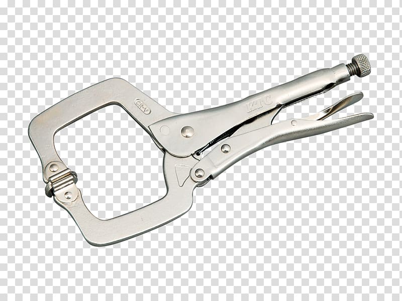 Locking pliers Hand tool F-clamp KYOTO TOOL CO., LTD., Pliers transparent background PNG clipart