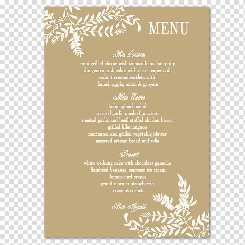 Wedding invitation Wedding reception Marriage Menu, indian transparent background PNG clipart