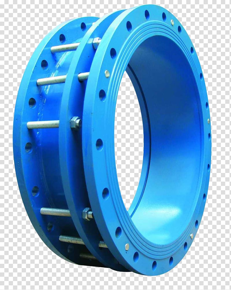 Gate valve Flange Natural rubber Expansion joint, Free to pull the electromechanical elements transparent background PNG clipart