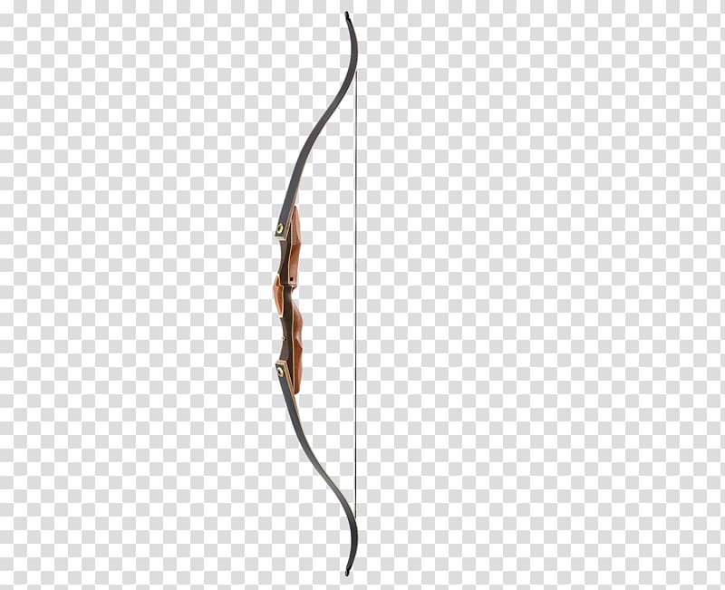 Longbow Recurve bow Archery Arrow, traditional archery equipment transparent background PNG clipart