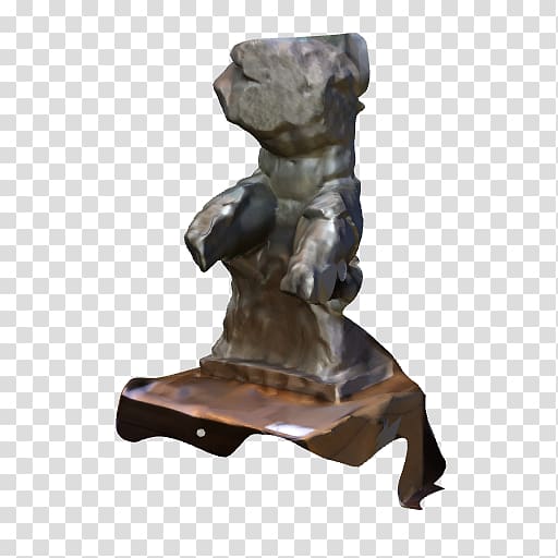 Sculpture Figurine, archaeologist transparent background PNG clipart