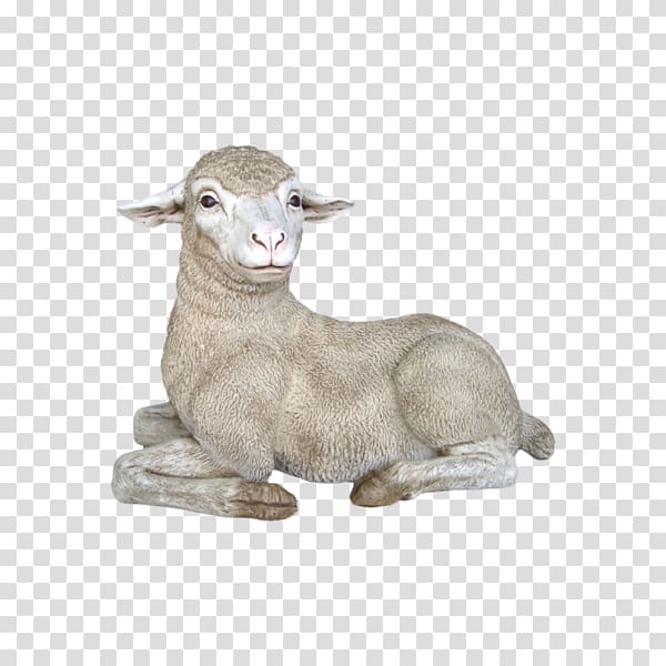 Merino Statue Sculpture Goat Mail order, Cartoon sheep transparent background PNG clipart