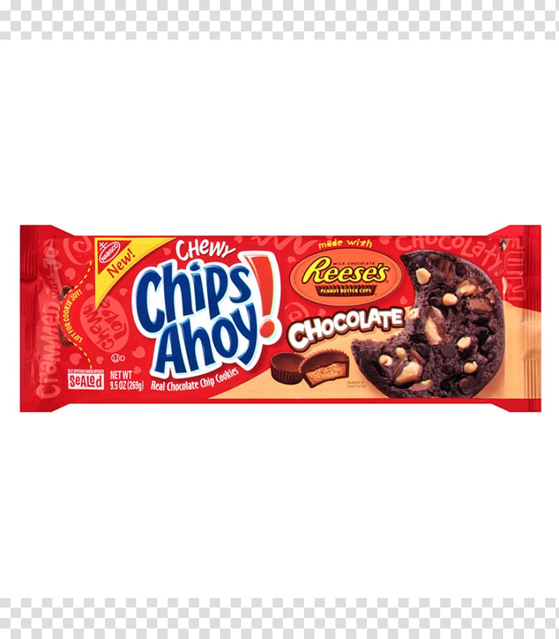 Reese\'s Peanut Butter Cups Chocolate chip cookie Chips Ahoy!, chocolate transparent background PNG clipart