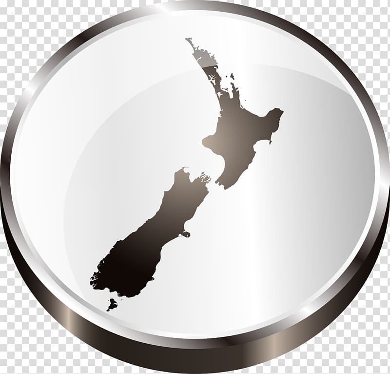 South Island North Island Map , Ring map of New Zealand transparent background PNG clipart