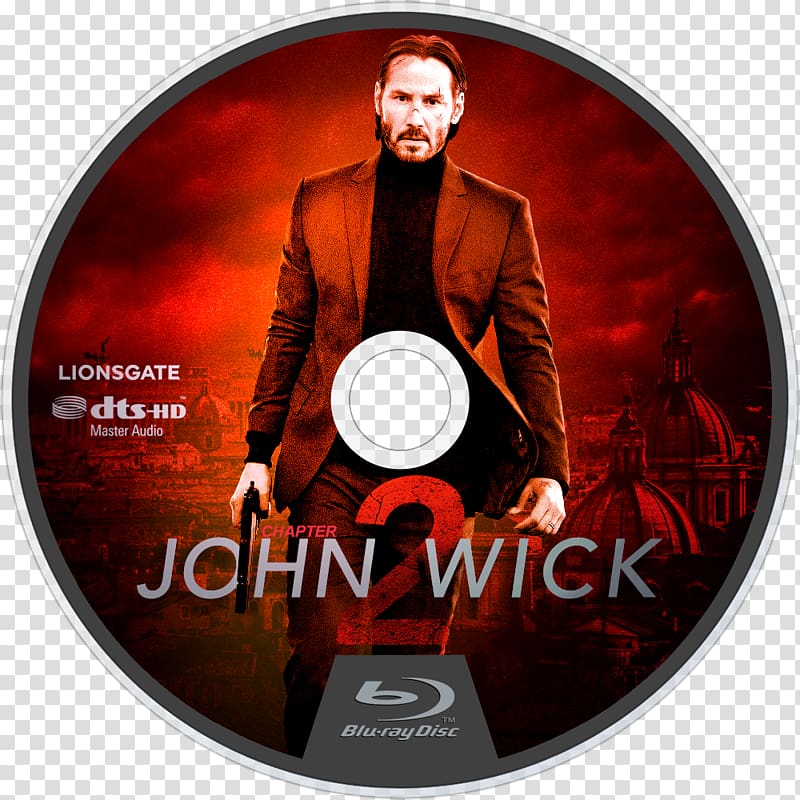Blu-ray disc Ultra HD Blu-ray DVD PlayStation 3 John Wick, Cover On Disc transparent background PNG clipart