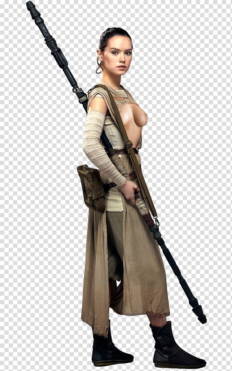 Rey Star Wars Episode VII Finn Luke Skywalker Kylo Ren, harp transparent background PNG clipart