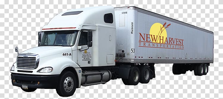 Commercial vehicle Cargo Semi-trailer truck, truc transparent background PNG clipart