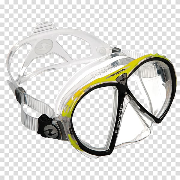 Diving & Snorkeling Masks Aqua Lung/La Spirotechnique Scuba diving Scuba set Diving equipment, mask transparent background PNG clipart