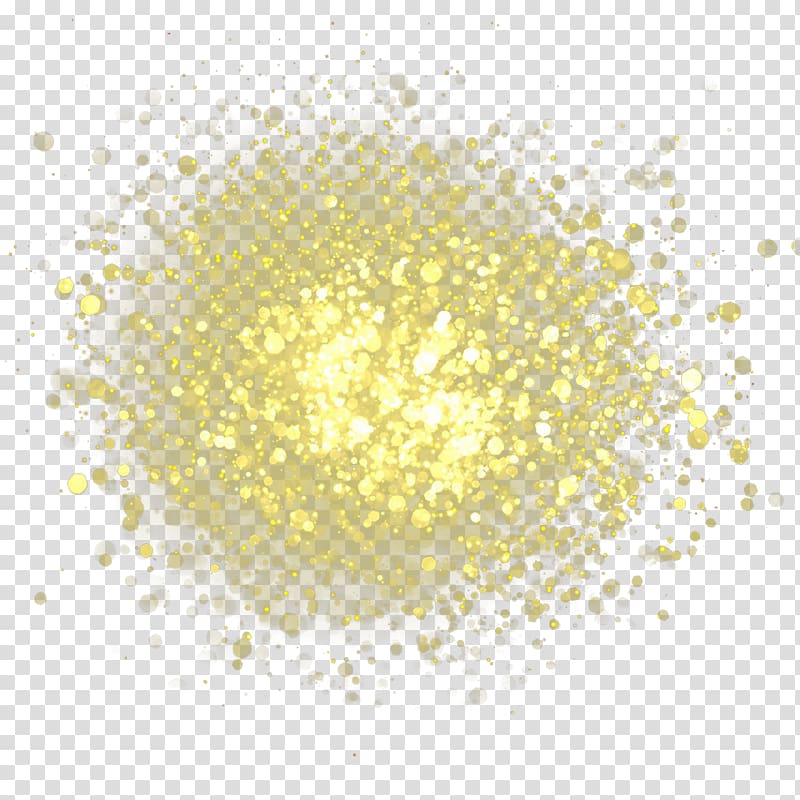 golden spot transparent background PNG clipart
