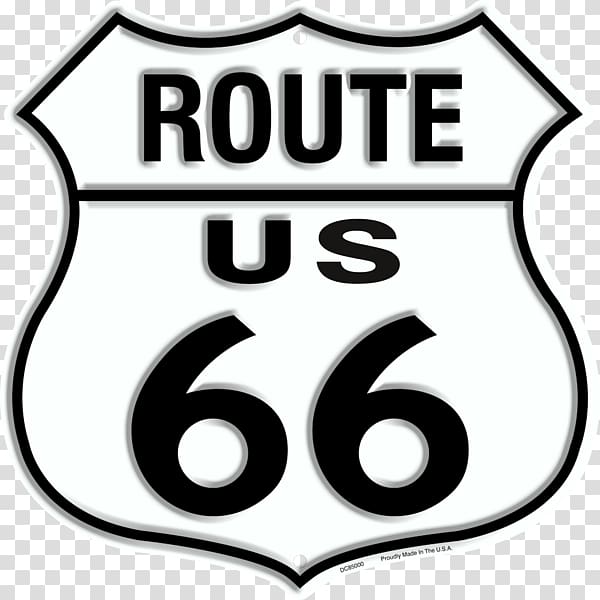 U.S. Route 66 Road Brand Logo, logo route 66 transparent background PNG ...