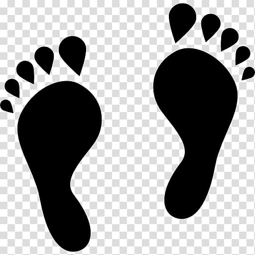 Footprint Computer Icons , Barefoot transparent background PNG clipart