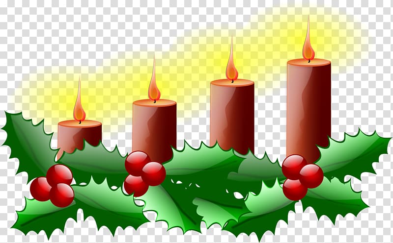 Advent Sunday 4th Sunday of Advent Advent candle , Church Candles transparent background PNG clipart