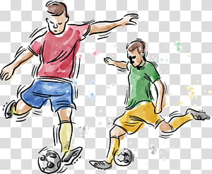 Football player Sport American football, football watercolor transparent background PNG clipart thumbnail