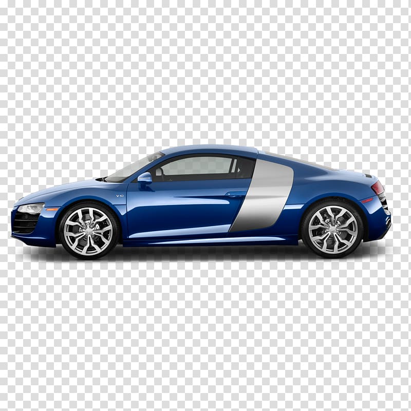 2010 Audi R8 2008 Audi R8 Car, blue,car,side,Audi r8 transparent background PNG clipart