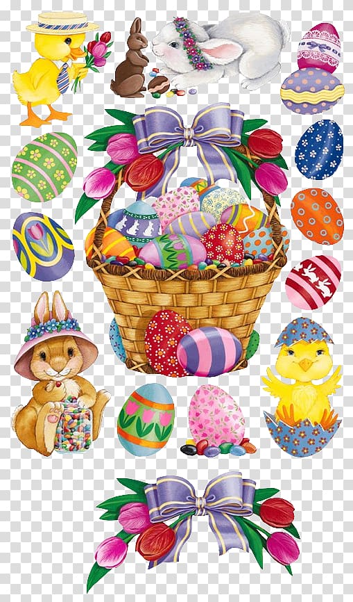 Easter Bunny Easter egg Easter basket Walt Disney's Grandpa Bunny, Easter transparent background PNG clipart