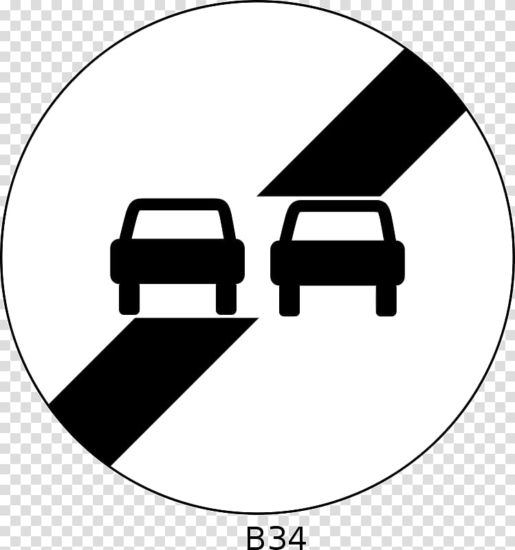 Panneau de signalisation de fin d\'interdiction en France Panneau de signalisation d\'une interdiction spécifique en France Panneau d\'interdiction de dépasser en France Traffic sign Signalisation routière, road transparent background PNG clipart