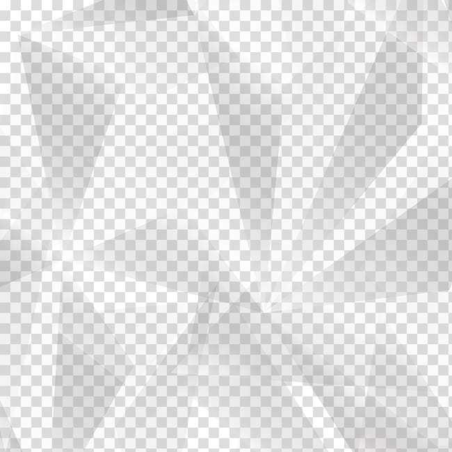 White Symmetry Pattern, Abstract geometric gradient shading block transparent background PNG clipart