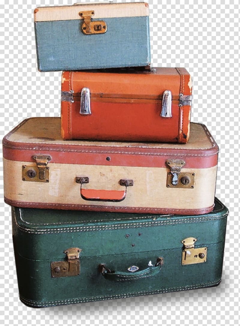 Suitcase Travel Baggage Art, valise transparent background PNG clipart