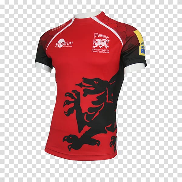 London Welsh RFC Wales national rugby union team Jersey T-shirt London Scottish F.C., rugby match transparent background PNG clipart