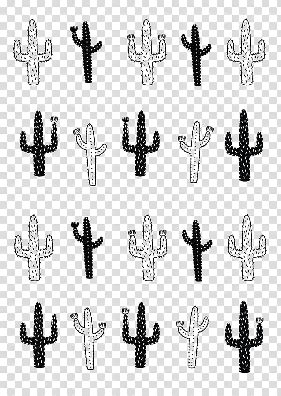 Cactaceae Drawing Canvas Illustration, Cartoon Cactus transparent background PNG clipart