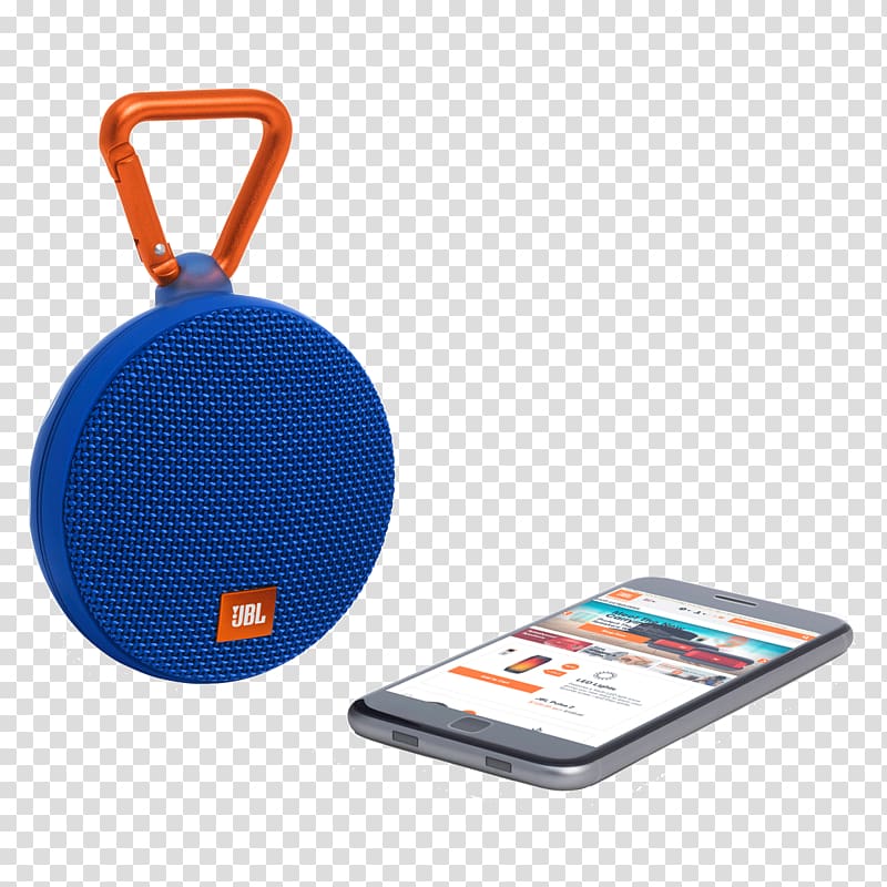 JBL Clip 2 Wireless speaker Loudspeaker UE Boom 2, bluetooth transparent background PNG clipart