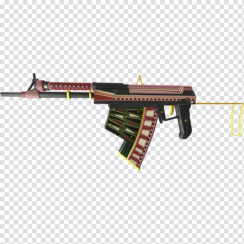 Assault rifle Firearm Ranged weapon Air gun, assault rifle transparent background PNG clipart