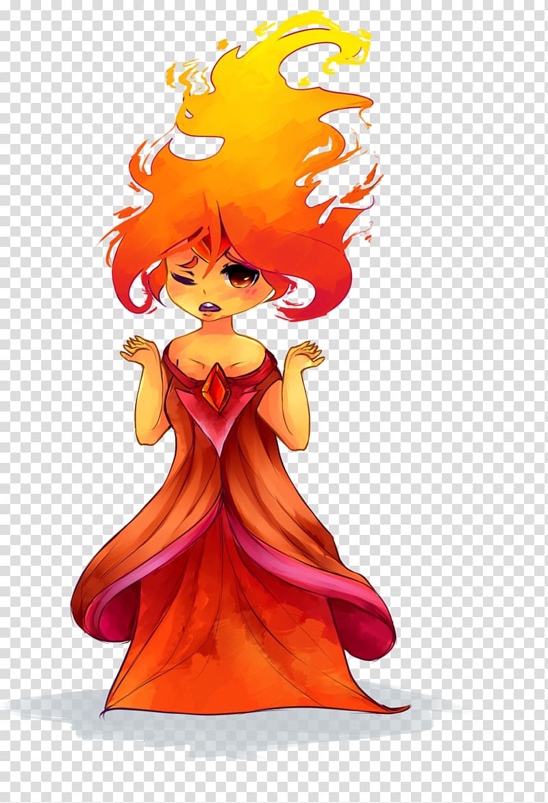 Flame Princess Anime Marceline the Vampire Queen Art Fire, flame transparent background PNG clipart