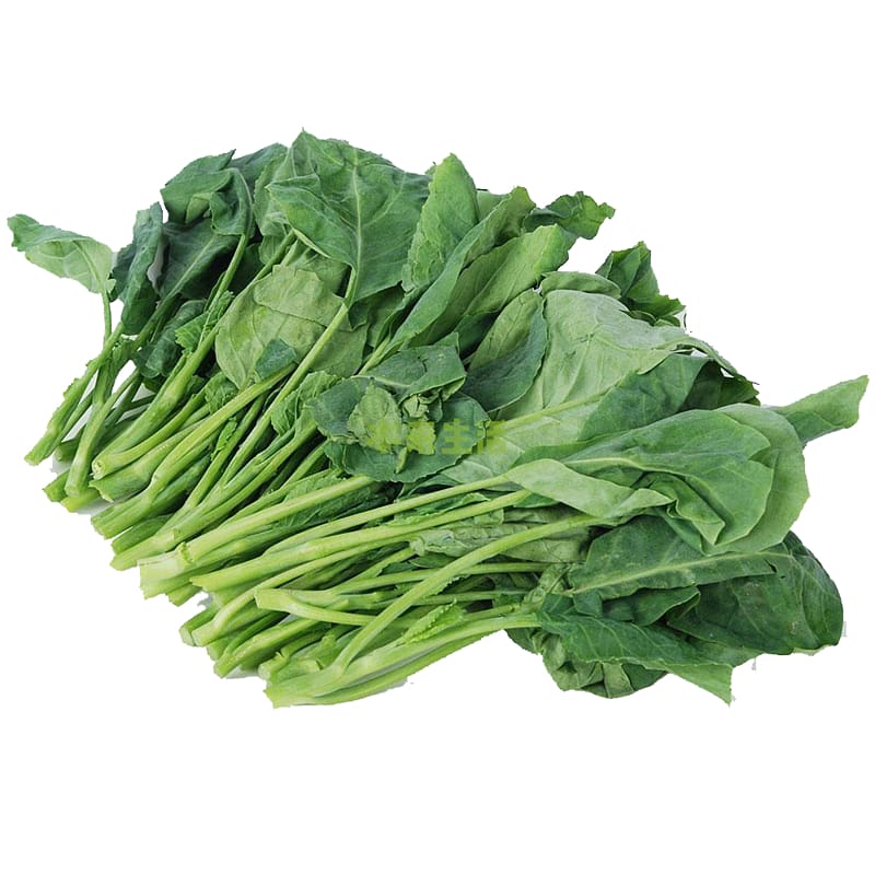Chinese broccoli Kohlrabi Vegetable Organic food Brassica juncea, Green kale leaf vegetables transparent background PNG clipart