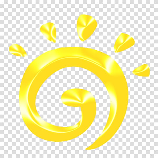 yellow sun logo illustration, , sun transparent background PNG clipart