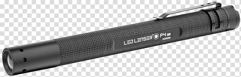 LED Lenser flashlight LED Lenser P2 Black Key Ring Torch, Test It Pack 8402TP 1.0000 LED lamp, flashlight transparent background PNG clipart