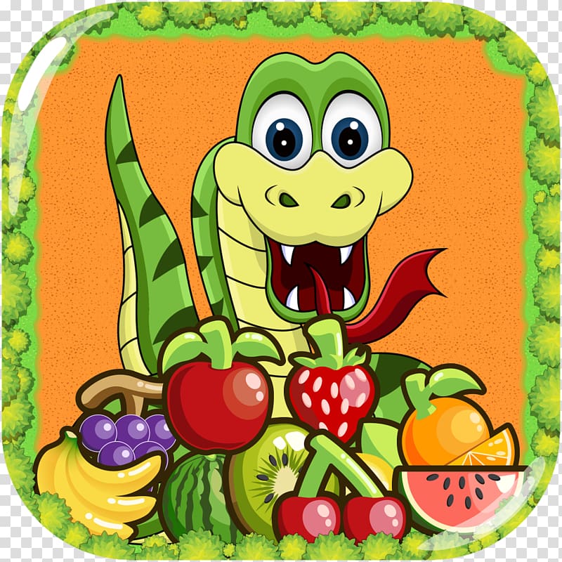 Fruit Snake Bad Piggies fruits game Angry Birds Space, snake transparent background PNG clipart