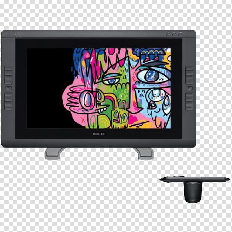 Laptop Digital Writing & Graphics Tablets Wacom Cintiq 22HD Wacom Cintiq 13HD, Laptop transparent background PNG clipart