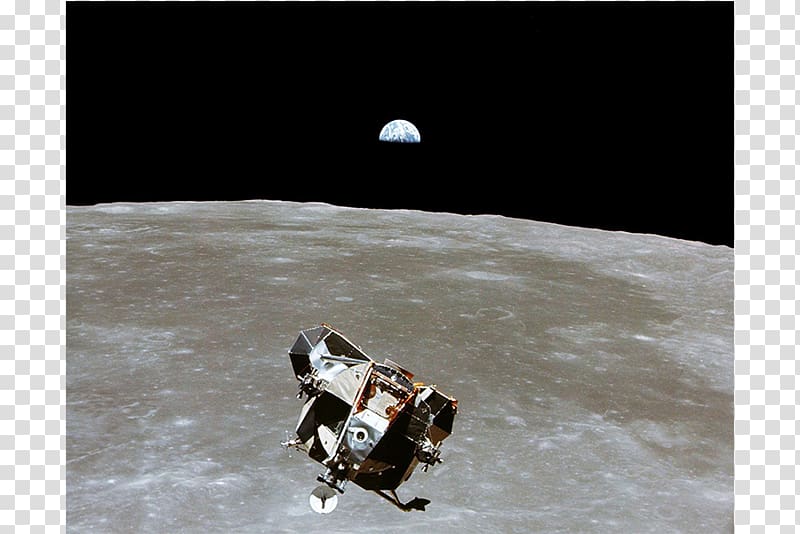 Apollo 11 Apollo program Earthrise, earth transparent background PNG clipart