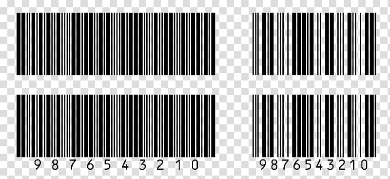 Barcode ITF-14 Numerical digit Interleaved 2 of 5 Character, Codebarres 2d transparent background PNG clipart
