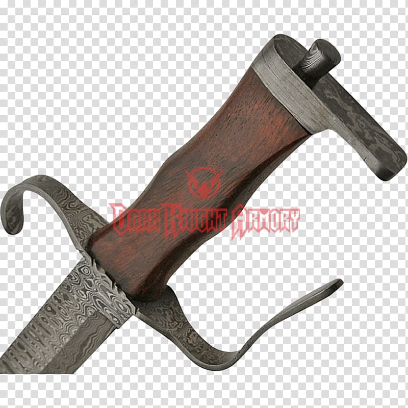 Damascus steel Dagger Sword Baldric, Sword transparent background PNG clipart