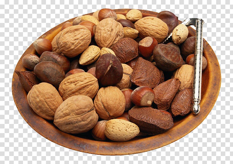 Raw foodism Nut Eating Almond, Walnut transparent background PNG clipart