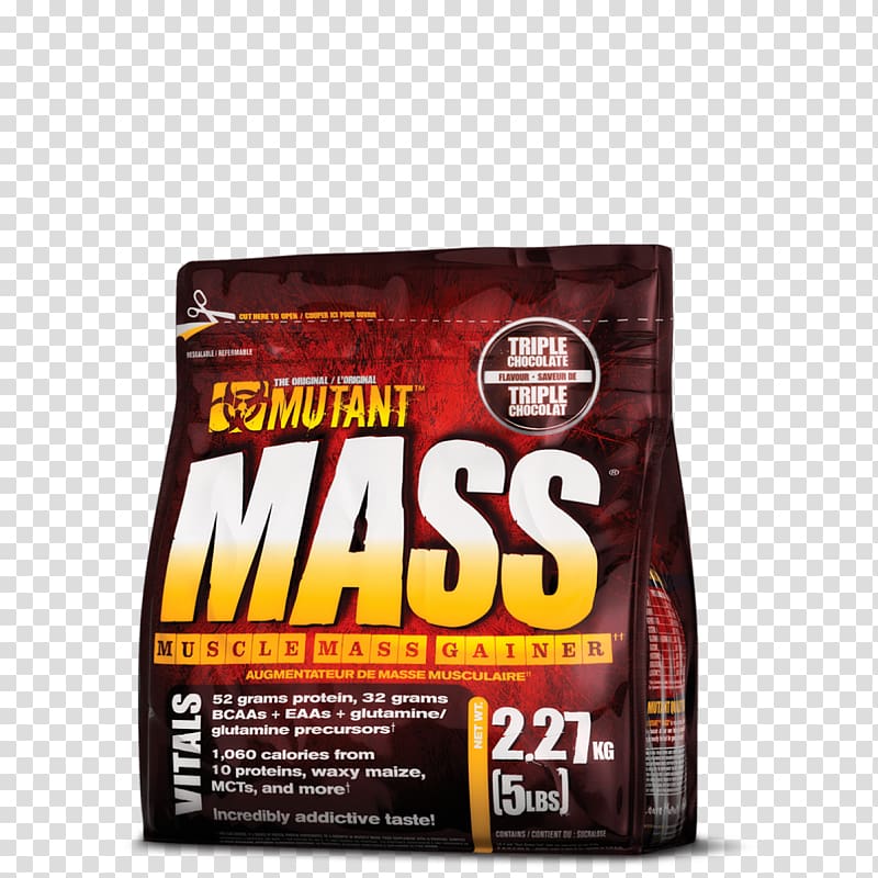 Gainer Dietary supplement Mutant Mass Branched-chain amino acid, others transparent background PNG clipart