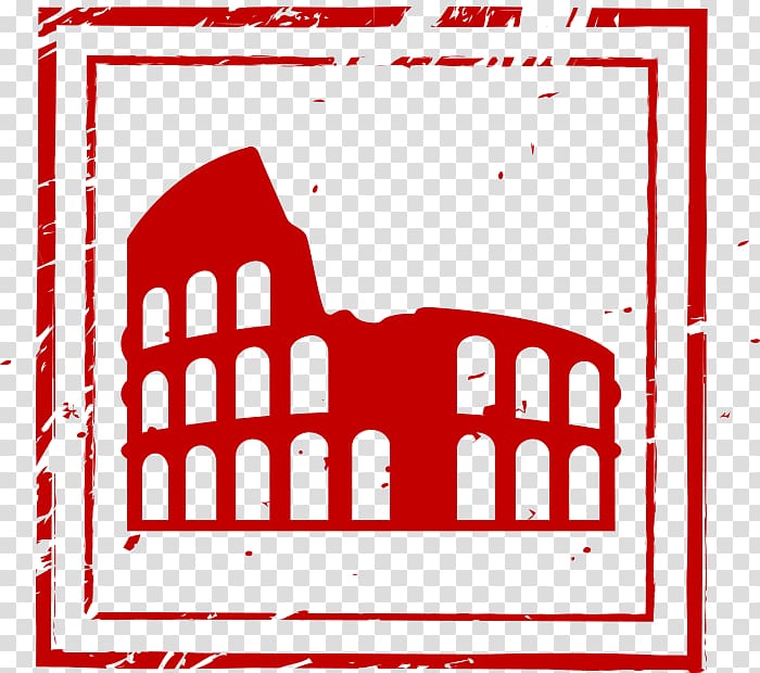 Colosseum Jericoacoara Beach Tourist attraction Illustration, red seal Tourism transparent background PNG clipart